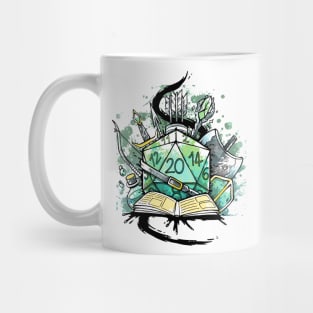 Dice Sketch Mug